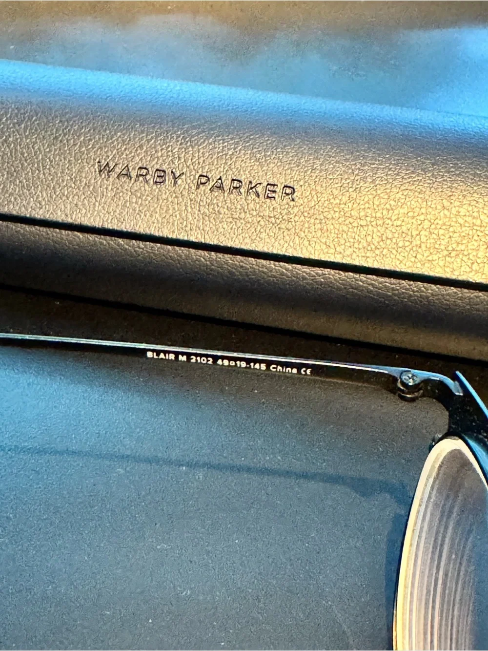 Warby Parker Eyeglasses - Blair in Black Ink